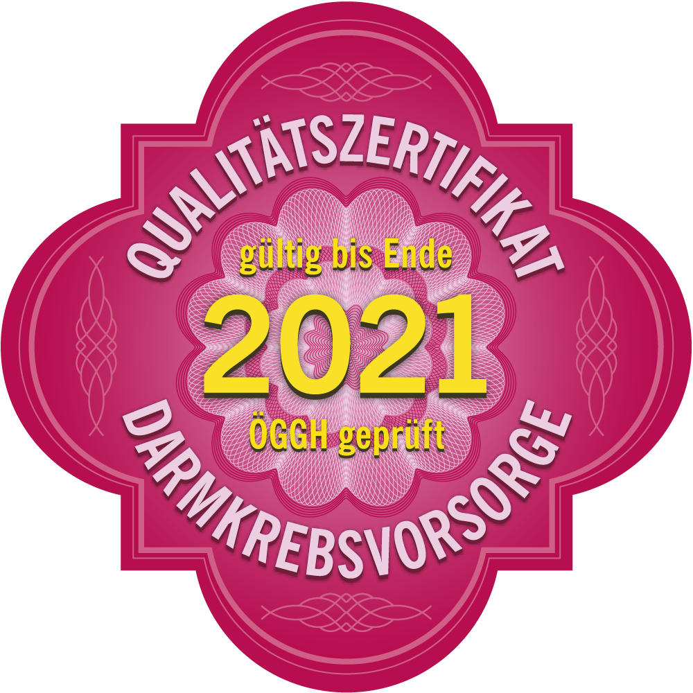 Österreichischen Gesellschaft für Gastroenterologie (ÖGGH) qualitätszertifiziert